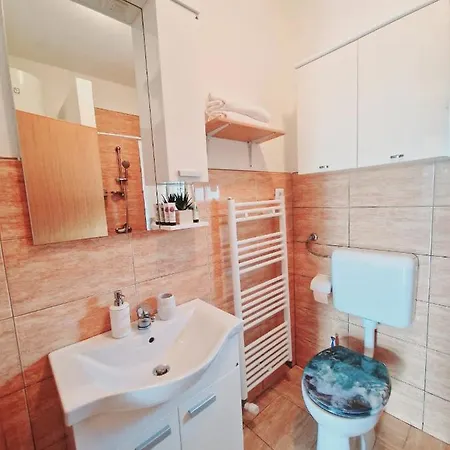 In Rijeka, Free Parking And Large Terrace, 15min Drive From The *